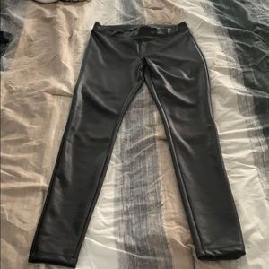EXPRESS Faux Leather pants - VGUC